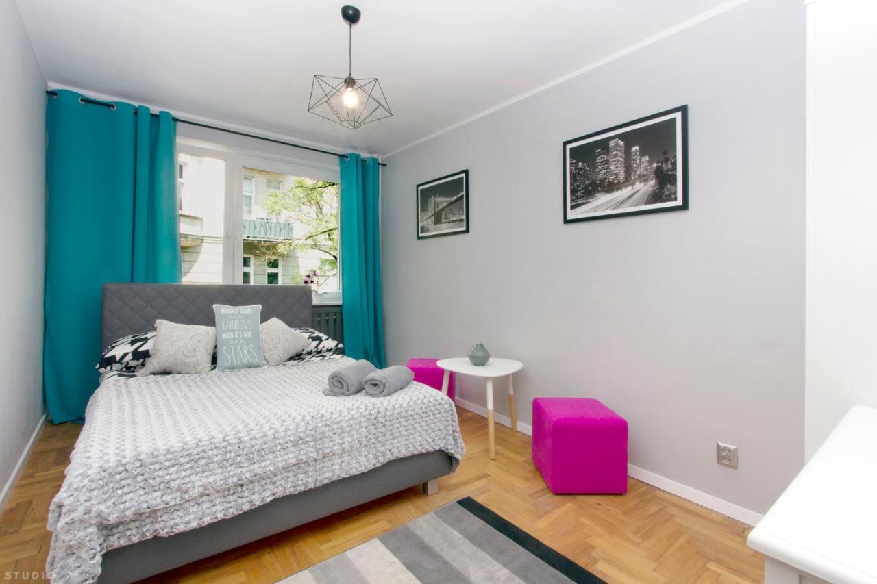 Clicktheflat Hoza Street Apart Rooms Warszawa Exteriör bild